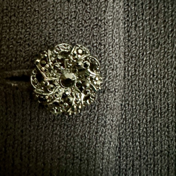 2006 ST JOHN EVENING BLACK SANTANA KNIT TUXEDO BLAZER- SALE - Picture 4 of 7